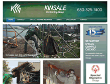 Tablet Screenshot of kinsalecg.com